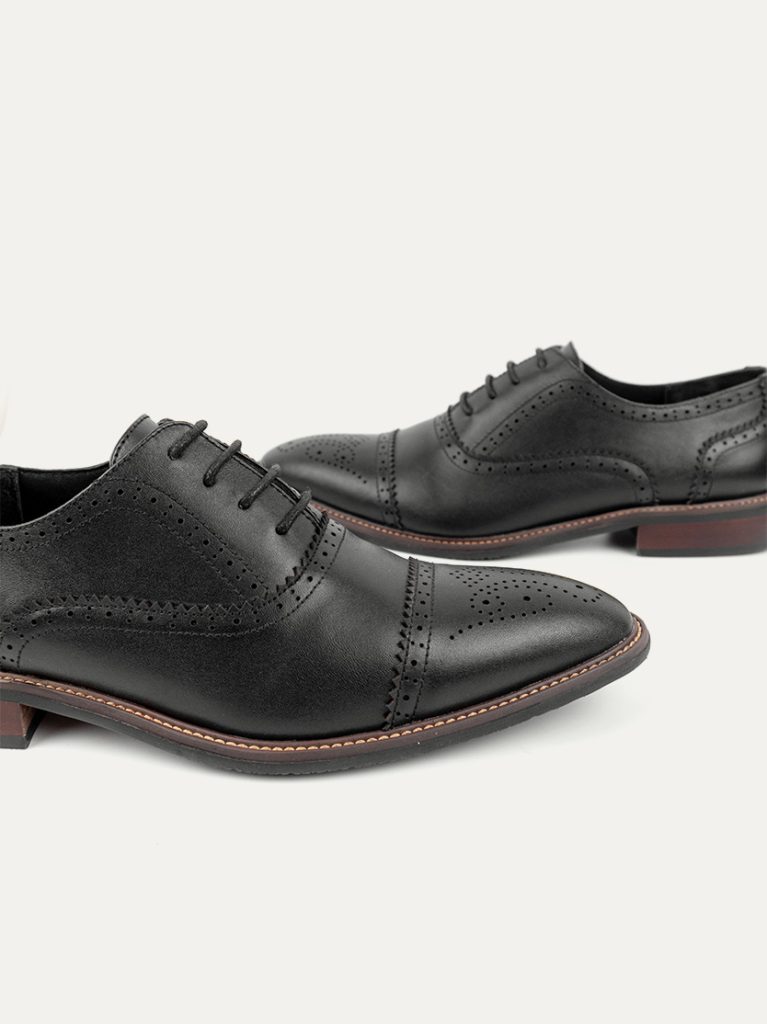 Giày da Oxford Classical CL01 đen