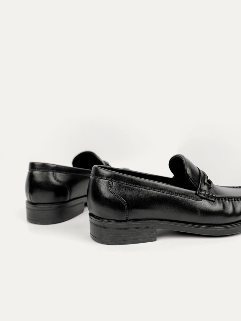 Giày Horsebit Loafer Gentleman GM01 Đen