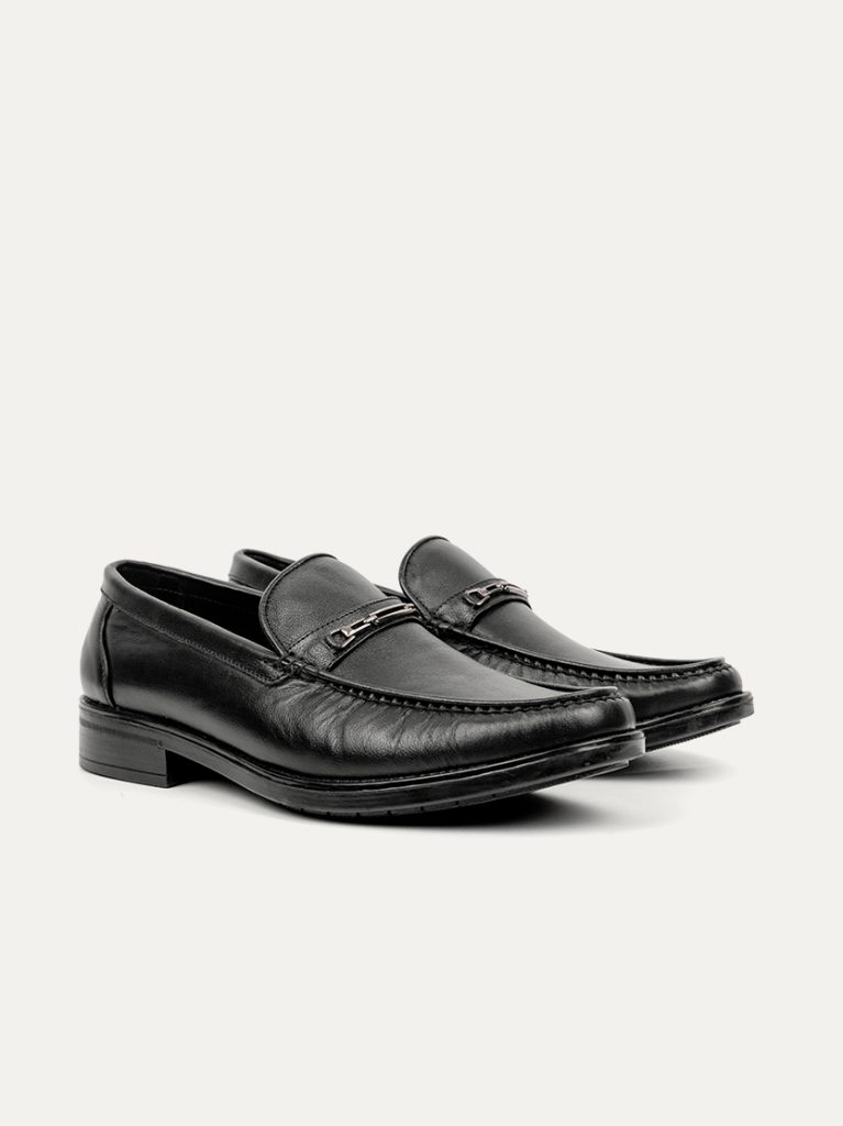 Giày Horsebit Loafer Gentleman GM02 Đen