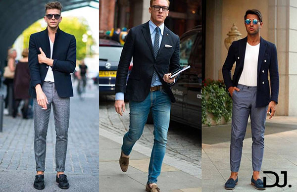 5 Cách kết hợp giày lười nam đi với quần Jean chuẩn phong cách