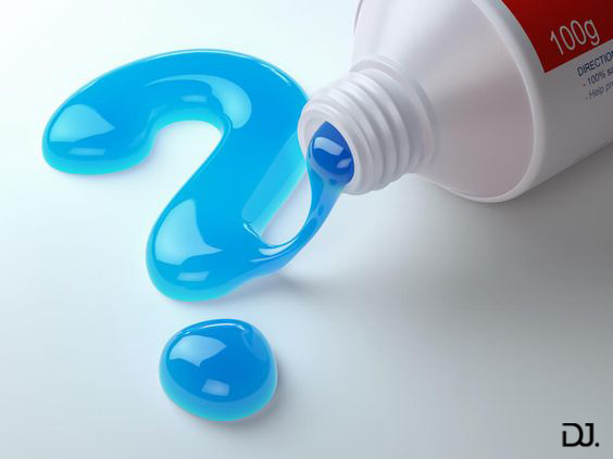 Kem đánh răng là một trong các chất dùng để tẩy rửa các vết bẩn