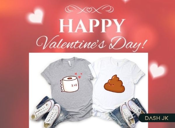 Áo đôi tặng người yêu cho ngày Valentine