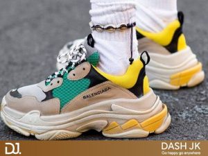 Phối đồ với balenciaga track