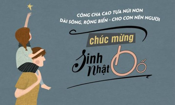 Chúc mừng sinh nhật bố