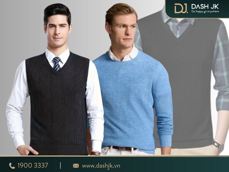 8 Cách phối đồ với áo sơ mi và áo len cực nam tính