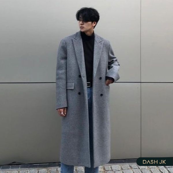 Áo len cổ lọ và áo trench coat