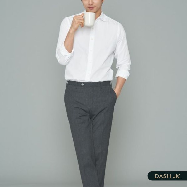 Phối đồ thời trang nam công sở với áo sơ mi và quần âu