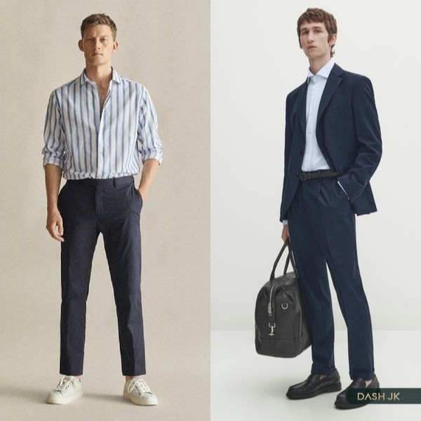 Phối đồ phong cách smart casual cho người đi làm