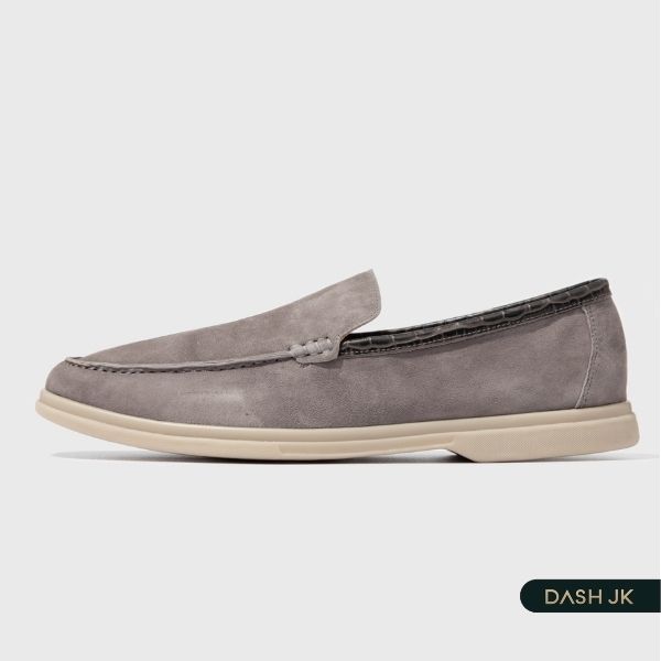 Giày lười thể thao Slip-On Sneakers da lộn