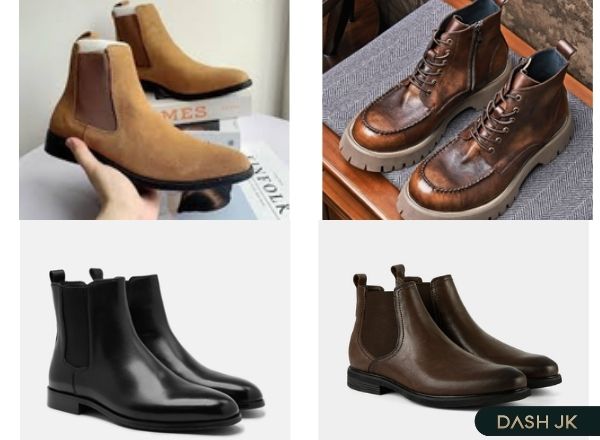 Các loại giày boot nam cổ cao