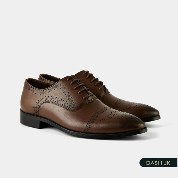 Giày da nam cao cấp Oxfords Dash JK dành cho các buổi tiệc sang trọng 