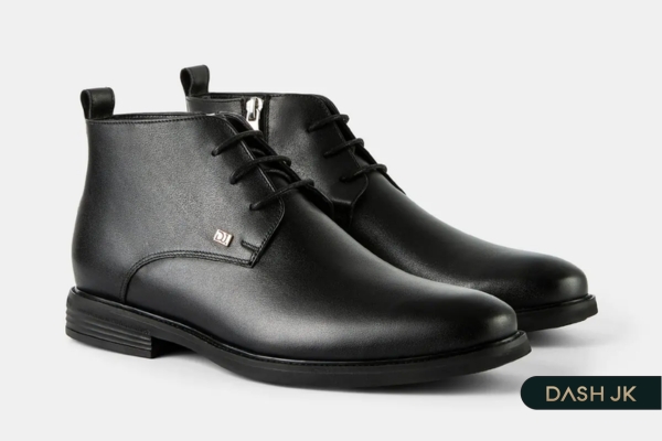 Giày cưới phong cách nam ELEGANT Chukka Boots khoá kéo bên sườn tiện dụng