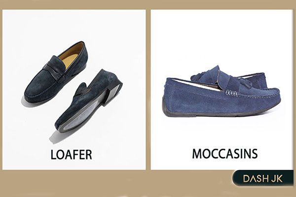 Lựa chọn giày lười theo kiểu dáng Loafer hay Moccasin