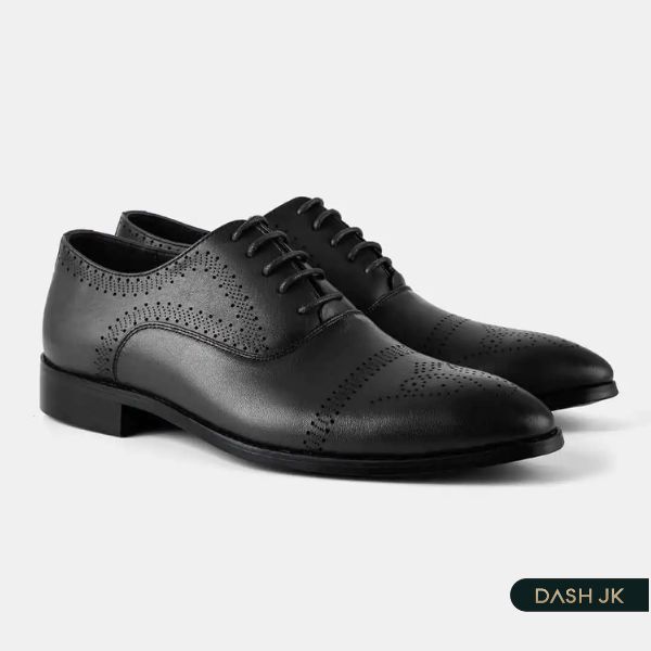 Giày Oxford Classical Dash JK từ da bò sang trọng dành cho chú rể