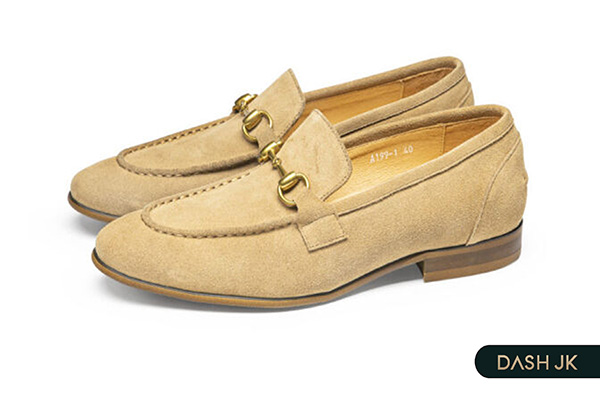 Giày lười da lộn Gentle Loafer- GENTO