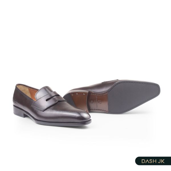 Giày Penny Loafer cao cấp Pierre Cardin da bò Ý độc quyền