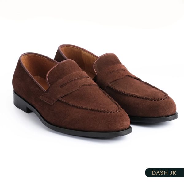 Giày tây da lộn nam đẹp cổ điển Classic Loafers Be Classy