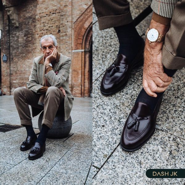 Giày Tassel Loafer cổ điển