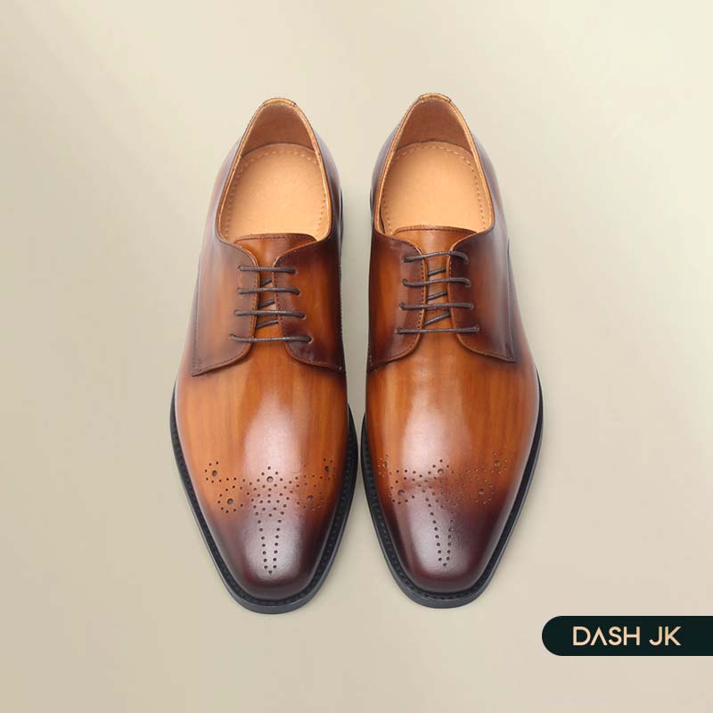 Giày Derby Wholecut sang trọng cao cấp
