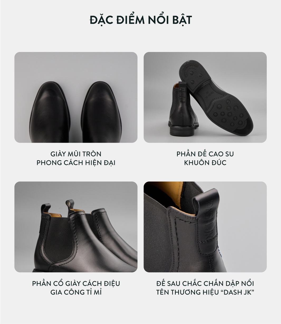 MATURE Chelsea Boots_Version2025_Đen _6
